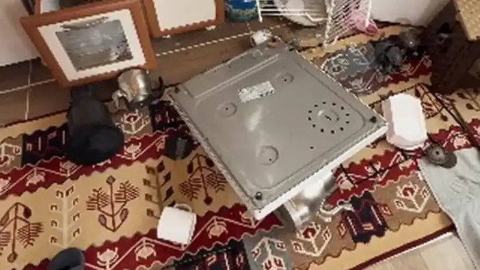 Trabzon’da ayı evleri hedef aldı: “Çay demlemeye kalkışmış”