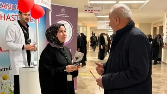 Bayburt Devlet Hastanesi’nde Kanser Haftası etkinliği