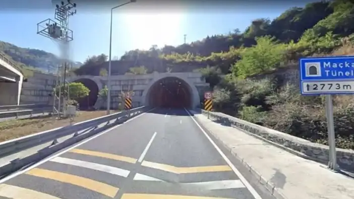 Trabzon’da Zigana Tüneli’nde bakım: Trafik tek şeride düştü