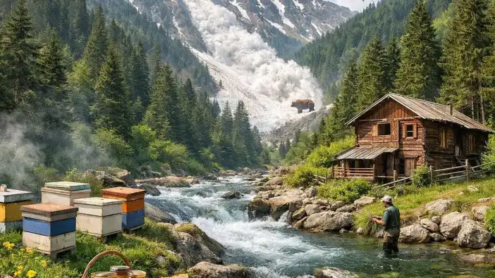 Kar eridi, tehlike büyüdü: Üretici çığ ve ayı tehdidi altında