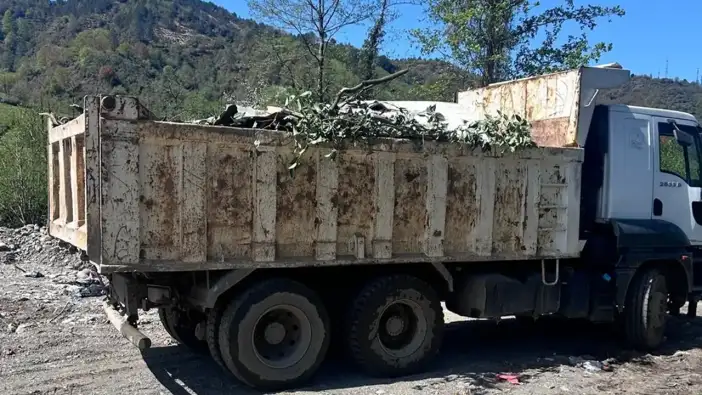 Rize Fındıklı Belediyesine çöp dökme nedeniyle 2,3 milyon ceza