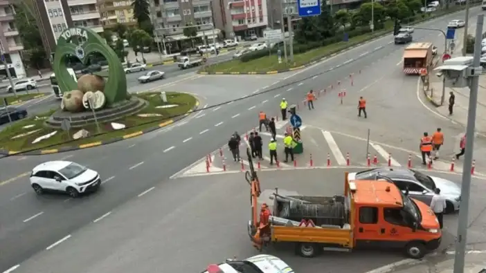 Yomra Liman kavşağını siyaset mi kapattı?