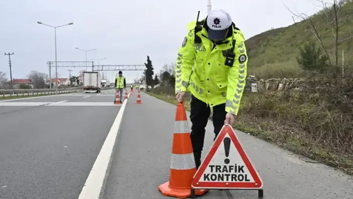 Ordu’da bir haftada 17 bin araç denetlendi