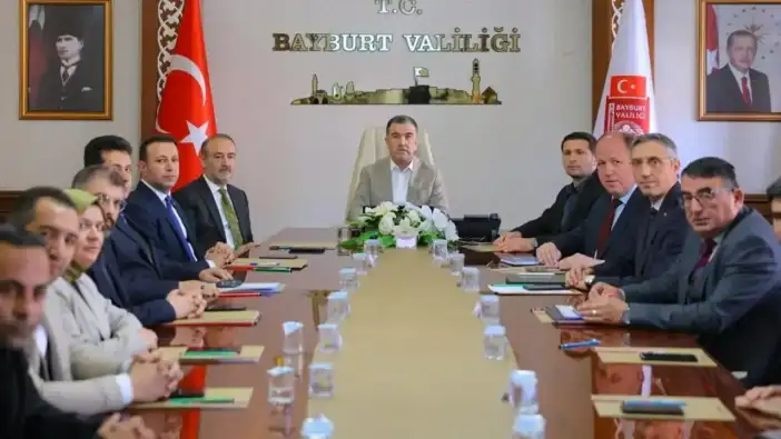 Bayburt’ta istihdam ve mesleki eğitim toplantısı yapıldı