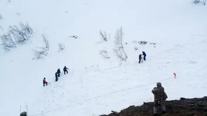 Artvin’de çığda kaybolan çoban için arama yeniden başladı