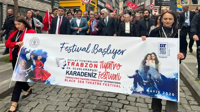Trabzon 26. Uluslararası Karadeniz Tiyatro Festivali başladı