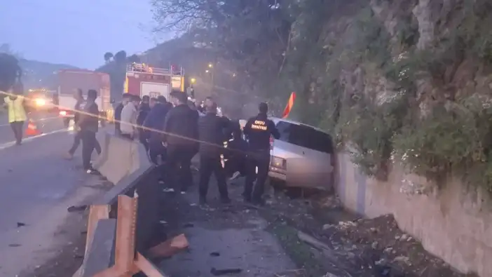 Ordu’da feci kaza! Polis memuru yaşamını yitirdi