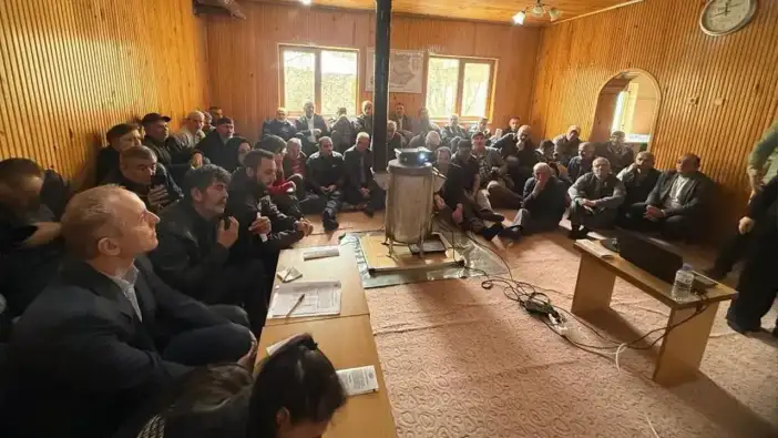 Bayburt’ta HES projesi için ÇED bilgilendirme toplantısı yapıldı