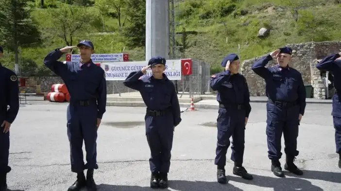 Gümüşhane’de özel bireyler bir günlüğüne asker oldu
