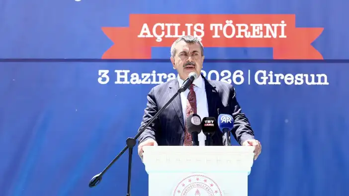 Giresun'da konuşan Bakan Tekin: "Eğitimde yapılanlar dünyada devrim olarak görülüyor"