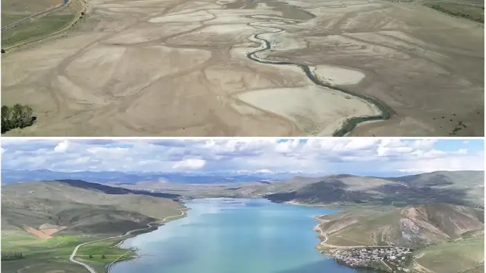Bayburt’ta kuruyan baraj yeniden doldu: Yüzde 100’e ulaştı