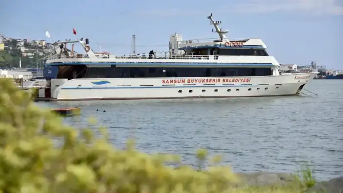 Samsunum gezinti gemileri yeni sezona başladı! Karadeniz turizmine katkı