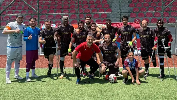 Trabzon Büyükşehir Ampute’den gol yağmuru! Ligi farklı galibiyetle tamamladı