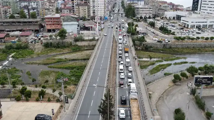 Akçaabat’ın kanayan yarasında ilk kazma vuruldu! Haçkalı Baba Kavşağı’nda çalışmalar başladı