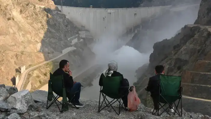 Artvin Deriner Barajı’nda 2019’dan sonra bir ilk yaşandı