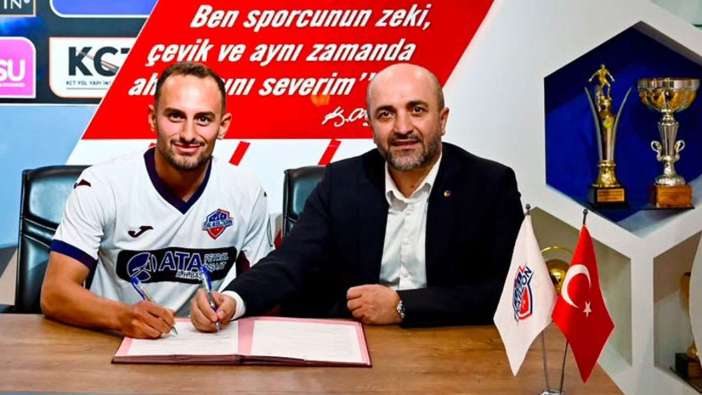 1461 Trabzon ilk transferini açıkladı! Muzaffer Can Değirmenci imzayı attı