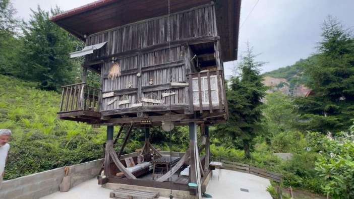 Rize’de 70 yıllık serenderi yeniden hayata döndürdüler