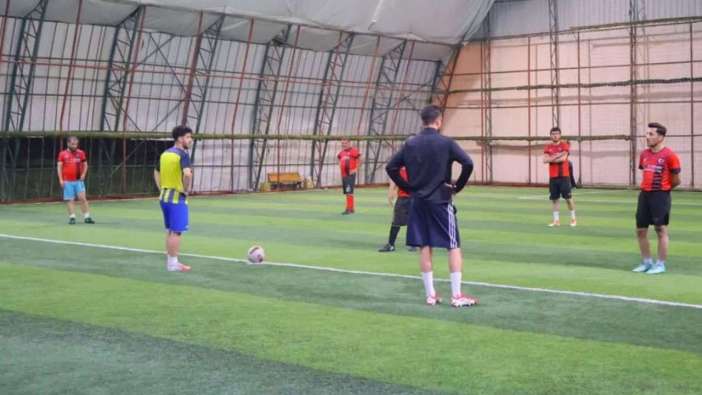 Bayburt'ta din görevlileri futbol turnuvasında buluştu