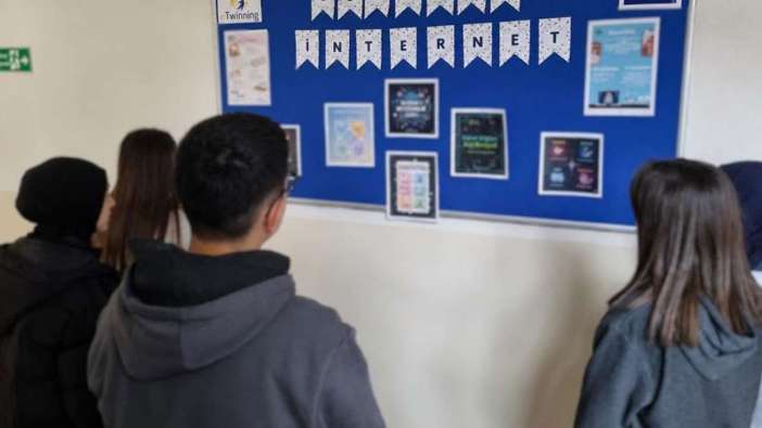 Bayburt Lisesi öğrencileri dijital girişimciliği uluslararası projeyle öğrendi