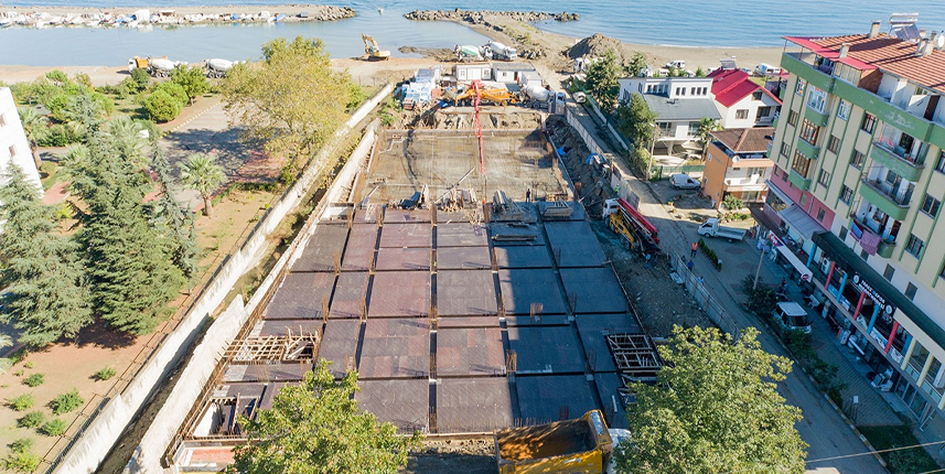 Akçaabat kültür merkezinin temeli atıldı!