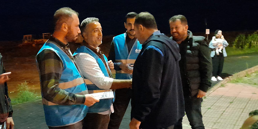 Deva Partisi gece gündüz sahada 