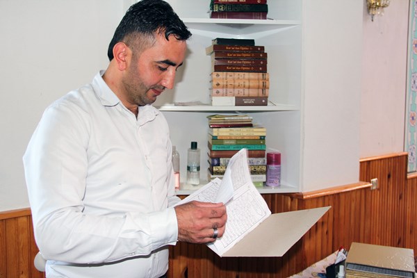 Giresun'da 8 ayda Kur’an-ı Kerim’i elle yazdı