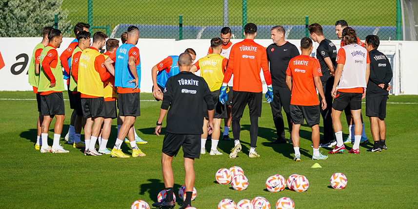 A Milli Takım, Lüksemburg maçı hazırlıklarına başladı