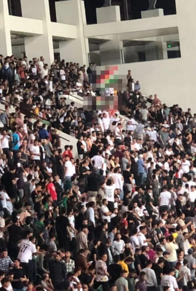 Terör örgütü paçavrası açtılar! Soruşturma başlatıldı