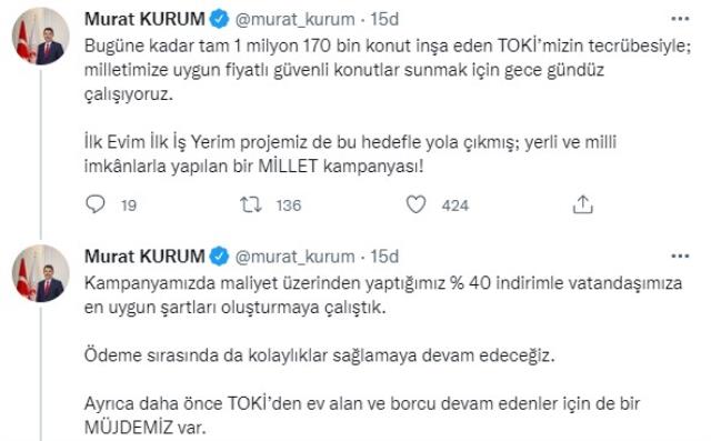 TOKİ'den konut almak isteyenlere iyi haber! Erdoğan açıklayacak