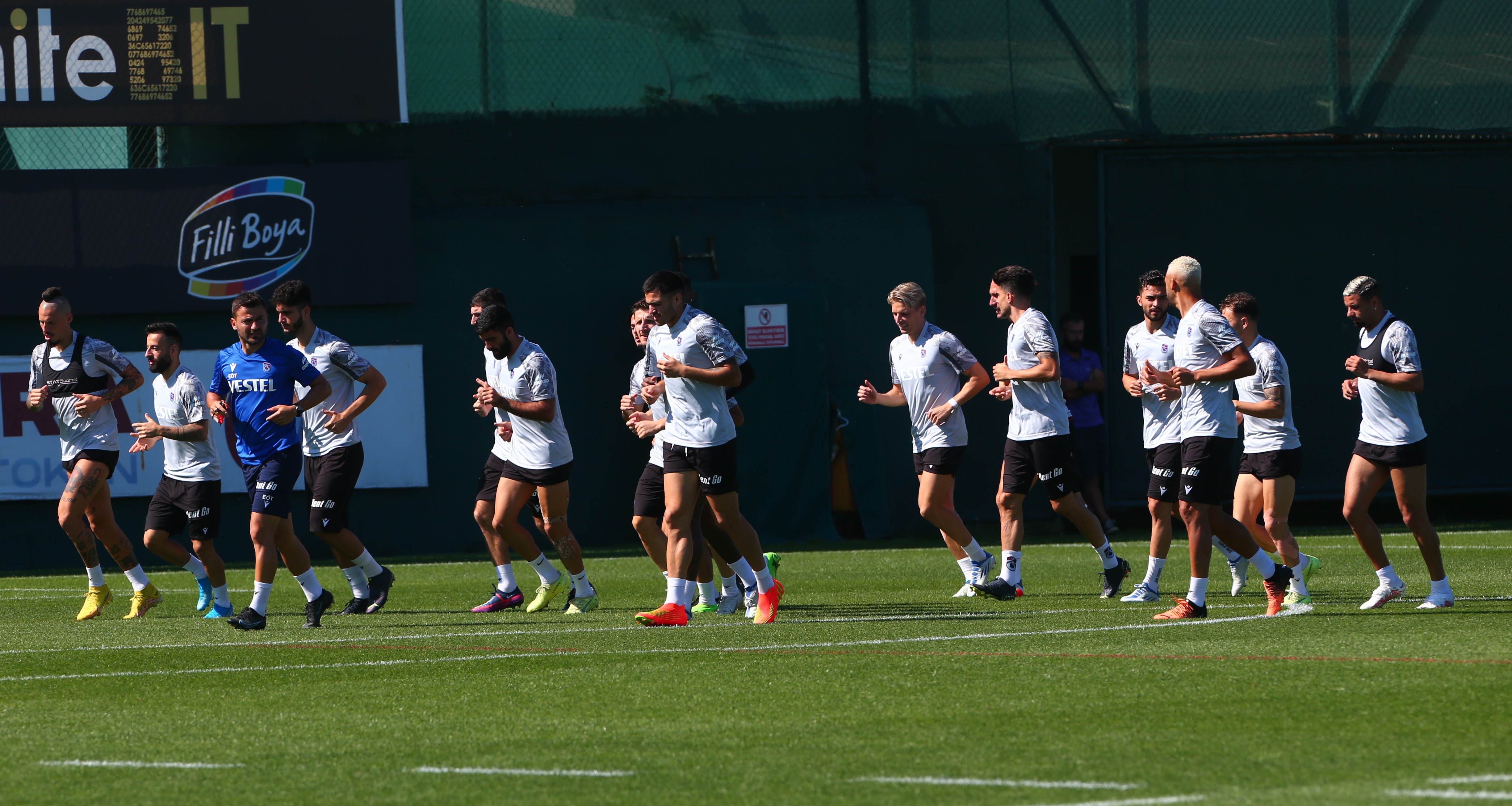 Trabzonspor, Kayserispor maçı hazırlıklarını tamamladı