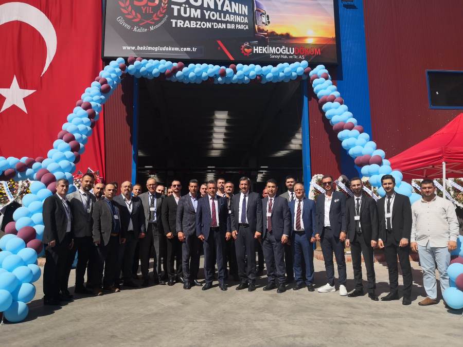 Hekimoğlu Döküm yeni tesisini hizmete açtı