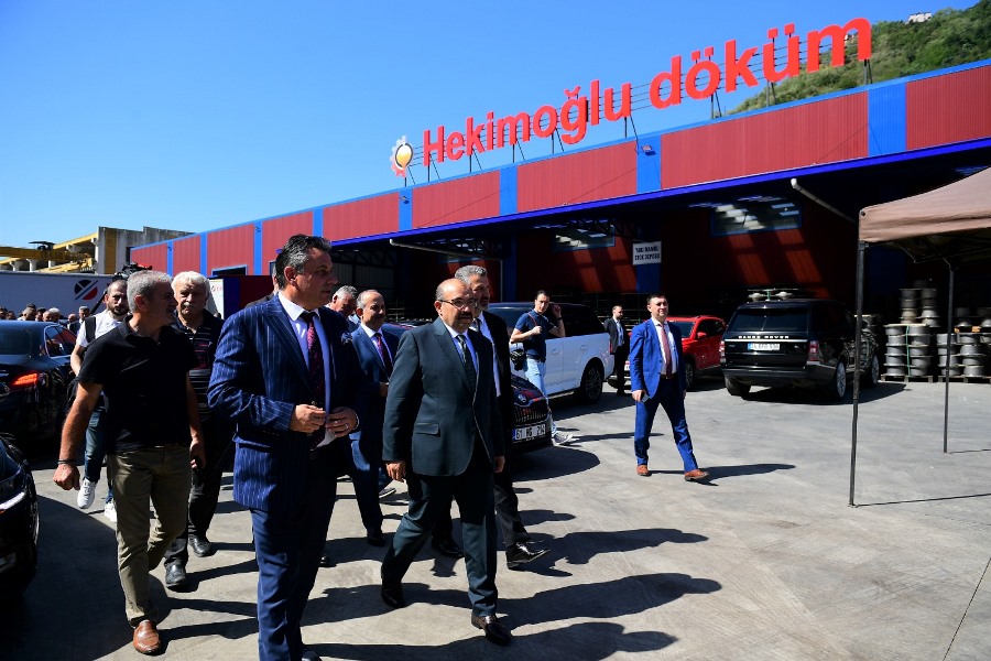 Hekimoğlu Döküm yeni tesisini hizmete açtı