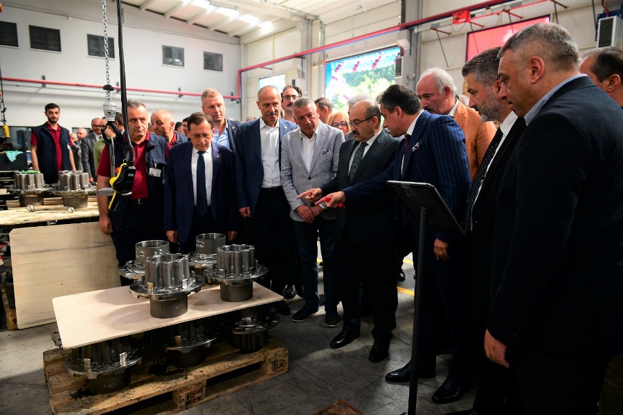 Hekimoğlu Döküm yeni tesisini hizmete açtı