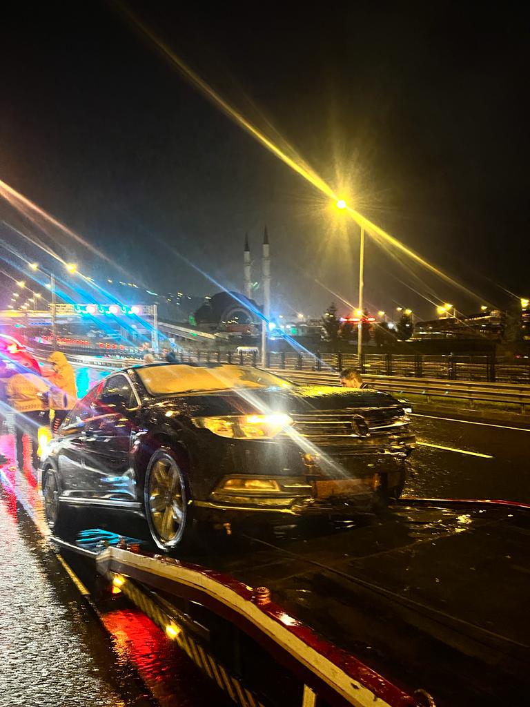 Salih Cora trafik kazası geçirdi!