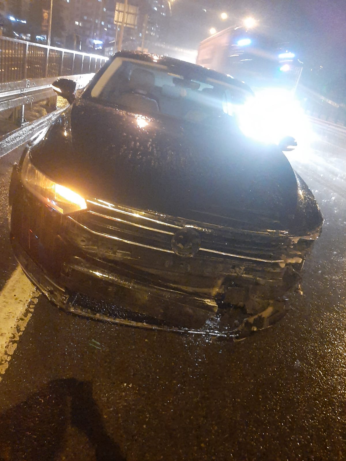 Salih Cora trafik kazası geçirdi!