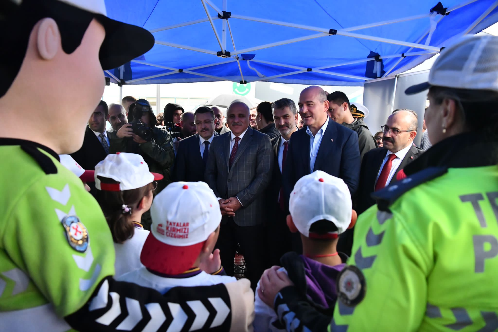 Trabzon'da çocuk trafik eğitim pisti açıldı!