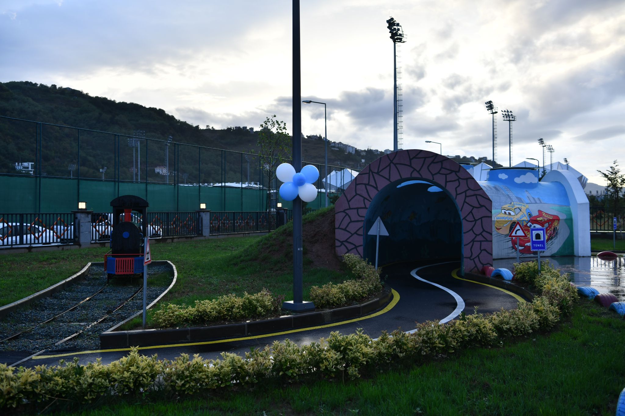 Trabzon'da çocuk trafik eğitim pisti açıldı!