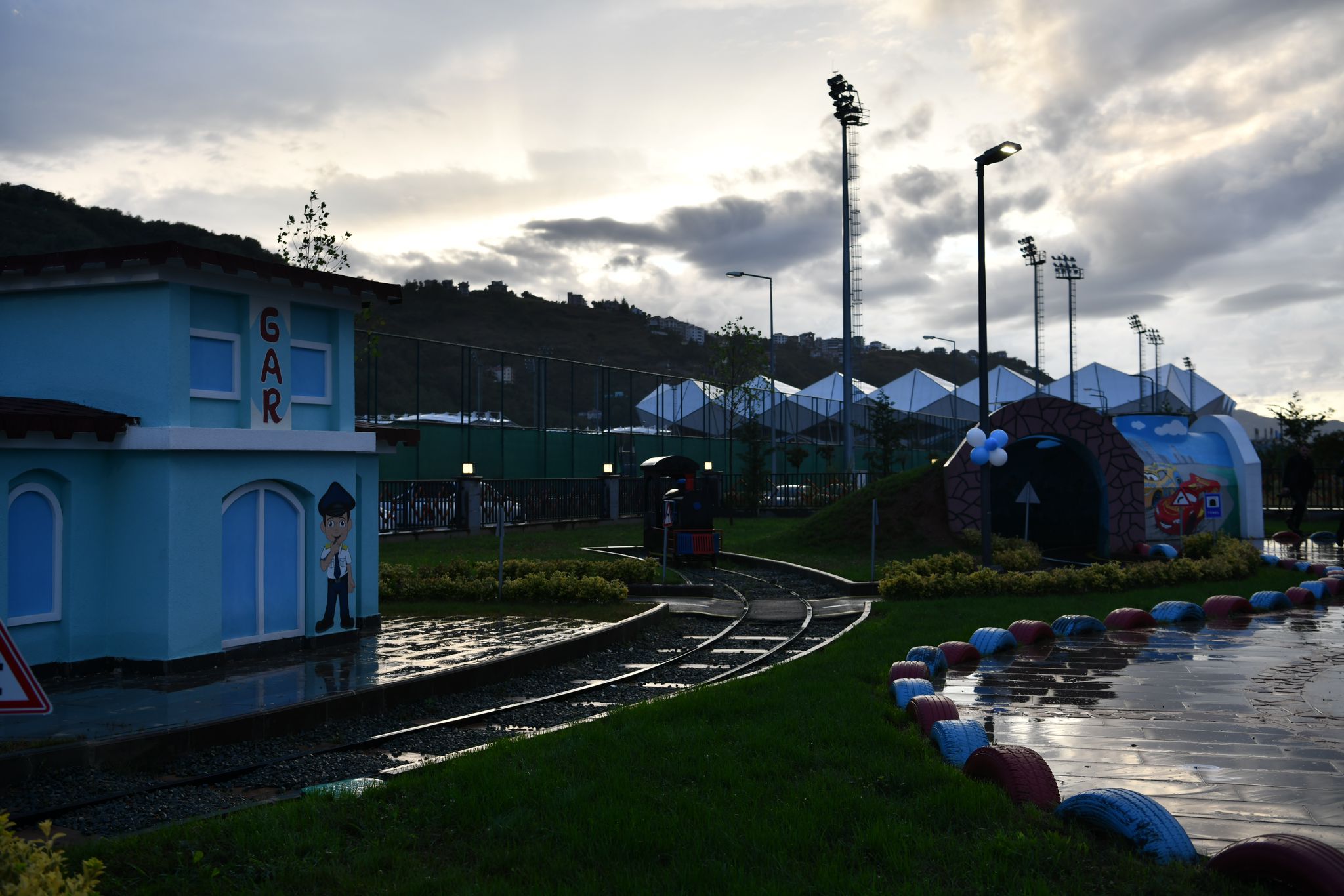 Trabzon'da çocuk trafik eğitim pisti açıldı!