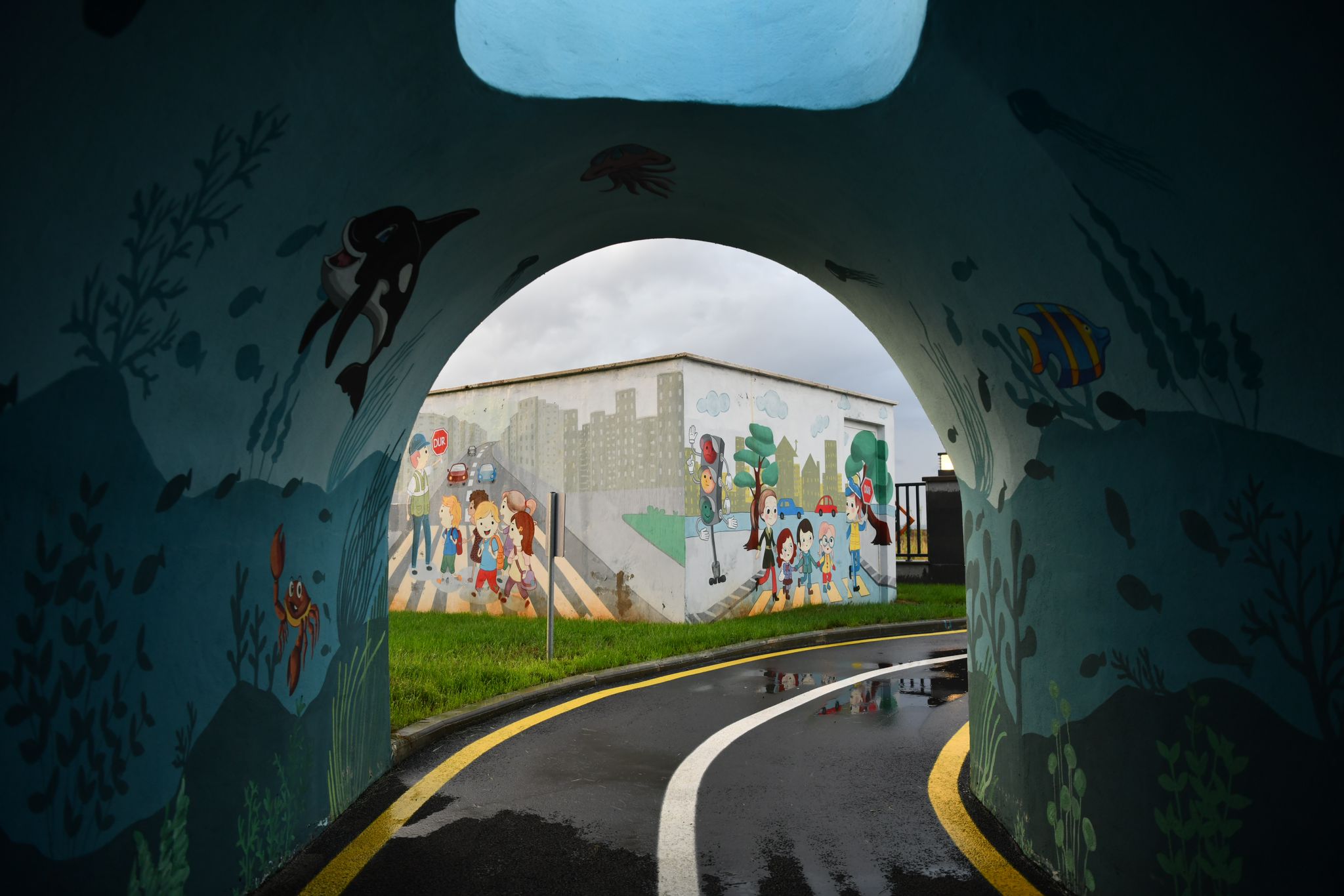 Trabzon'da çocuk trafik eğitim pisti açıldı!