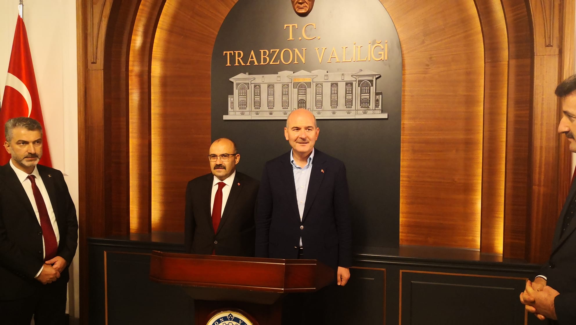 Trabzon Valiliği, Süleyman Soylu’nun ziyaretiyle resmen hizmete açıldı