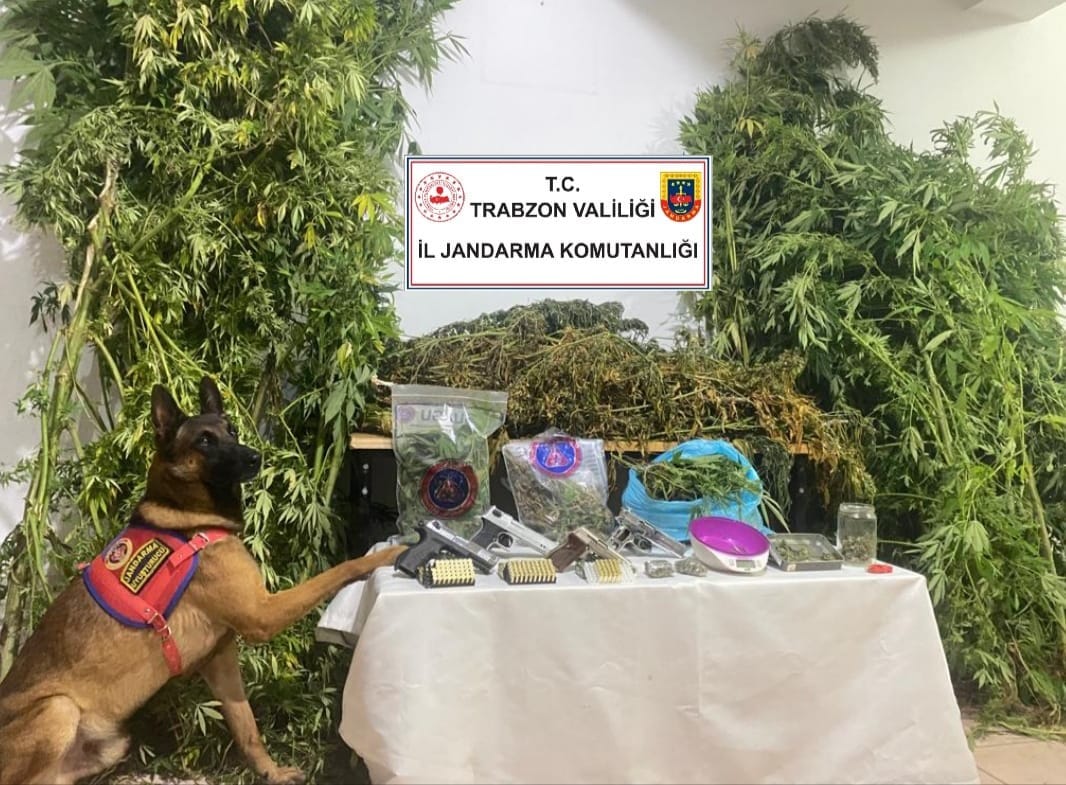 Trabzon’da uyuşturucu operasyonu! Tam 10 Kilo yakalandı