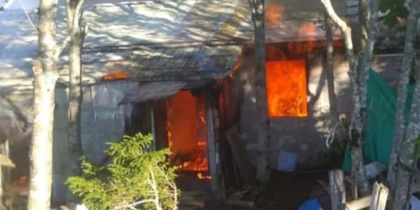 Trabzon'da yanan evde 90 yaşında kadın hayatını kaybetti