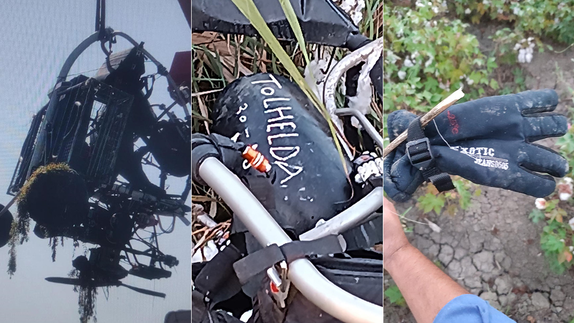 Polisevi'ne saldıran teröristlerin kullandıkları paramotora ulaşıldı