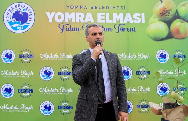Her evin bahçesine Yomra elması