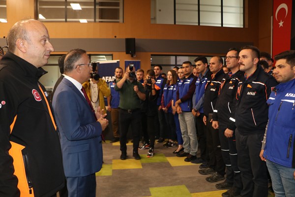 Rize AFAD'a 137 yeni genç personel alındı