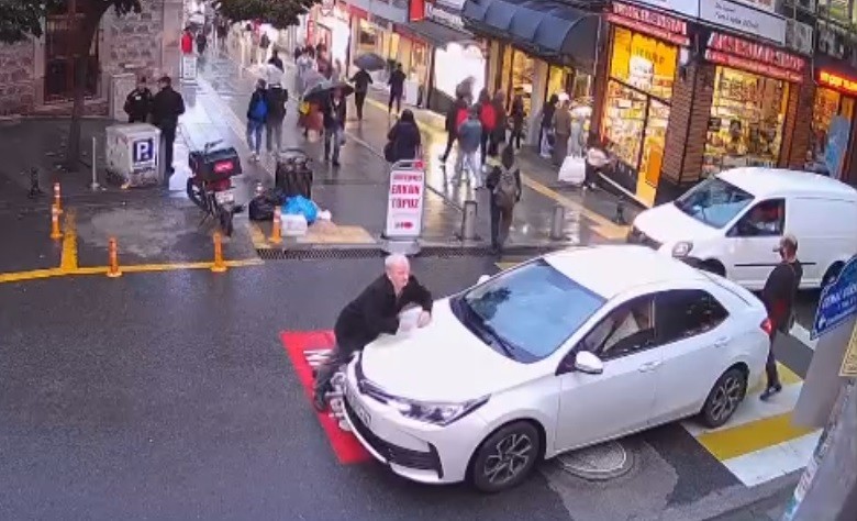 Giresun'da bir garip kaza! Kimse ne yaptığına anlam veremedi