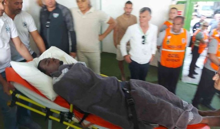 TFF 1. Lig maçında yürekler ağza geldi! Futbolcu boğulmaktan son anda kurtuldu