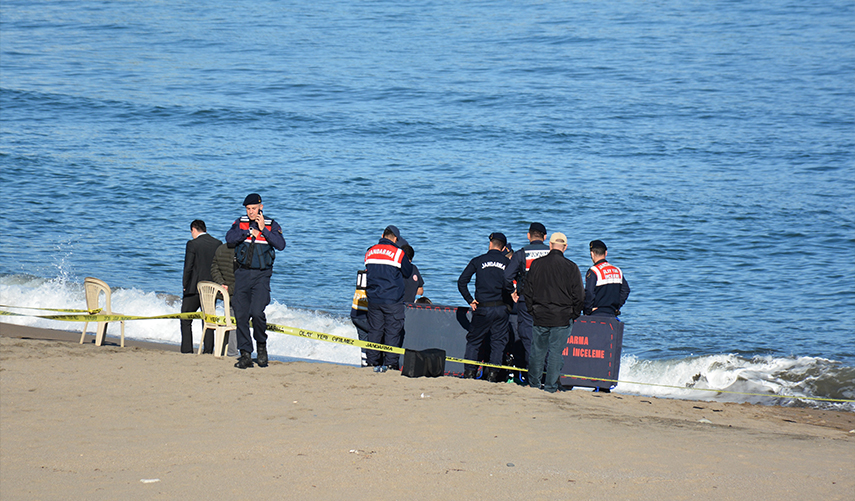 Giresun'da deniz kenarında ceset bulundu