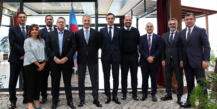 Trabzonspor'dan Monaco'ya dostluk yemeği