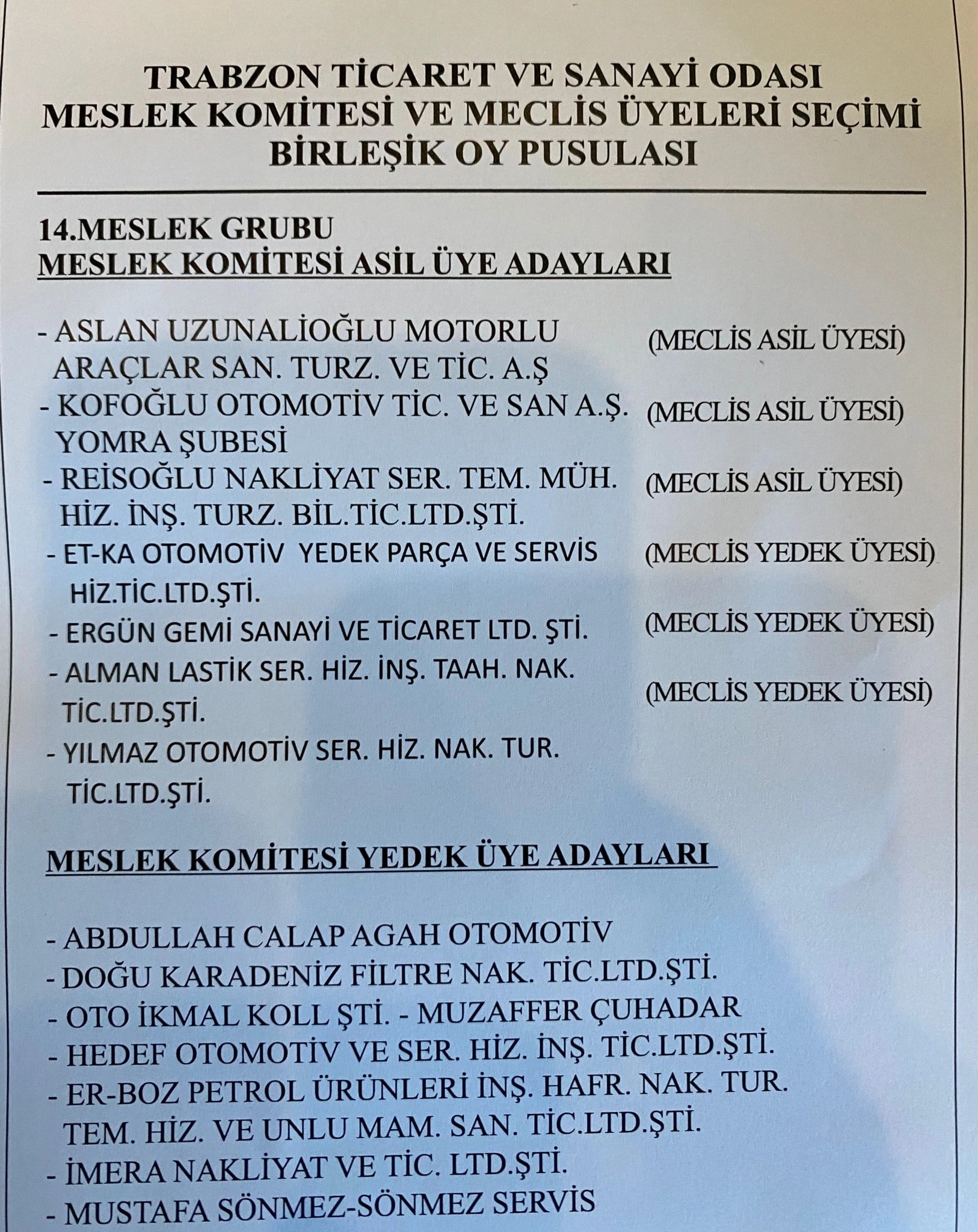 TTSO'da seçim heyecanı - Canlı Yayın